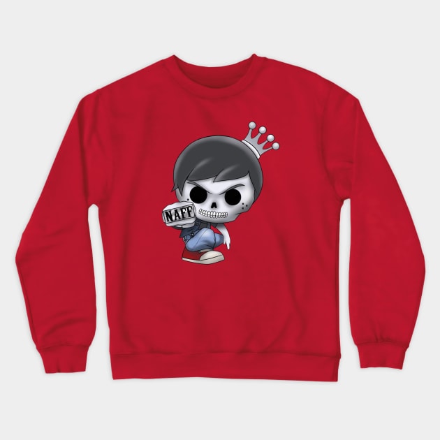 NAFF OG Logo Crewneck Sweatshirt by FunkoFiends_NA